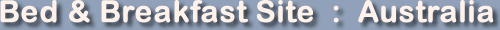 The Bed and Breakfast Site