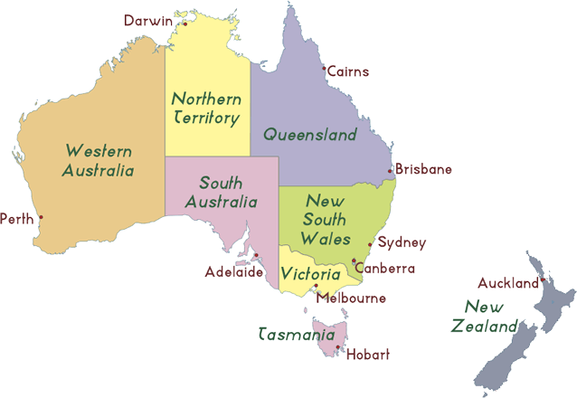 Click Australian State for BABS Directory.
